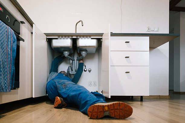Professional Leak Detection technician working in Brighton, MI